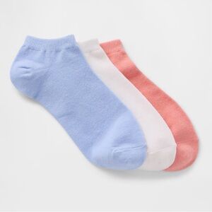 New 2 Sets (6 Pairs) Women’s GAP Ankle Socks 74% Cotton 23% Polyester 3% Spandex